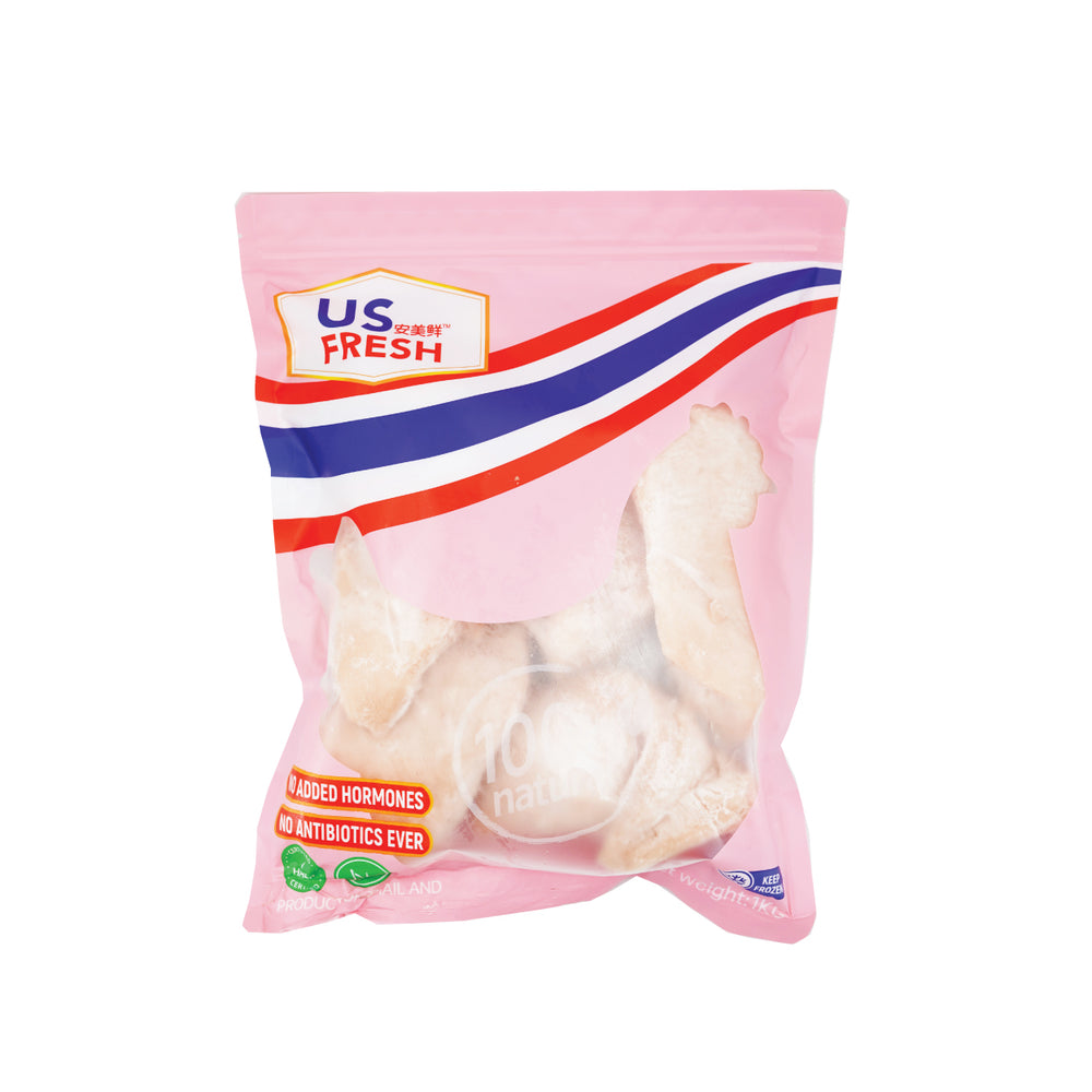 US Fresh Thailand Hormones Free Chicken Breast Skin-off (1000g)泰國無激素純天然雞胸肉(1000g)