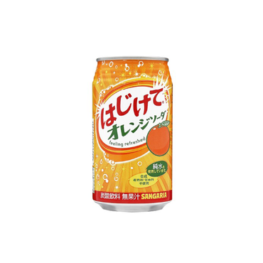 100946-日本Sangaria香橙味汽水 (350ml)