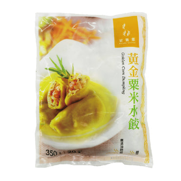 台灣甘薯葉黃金粟米水餃